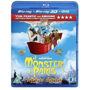 Image of A Monster in Paris 3D Bluray