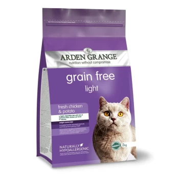 image of Arden Grange Light Chicken and Potato Cat Food 2 x 4kg