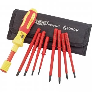 image of Draper Expert 9 Piece Ergo Plus Torque Screwdriver Set