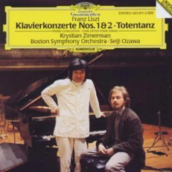 image of Klavierkonzerte Nos 1 & 2 by Franz Liszt CD Album