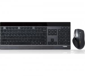 image of Rapoo 8900P Wireless Keyboard and Mouse Set