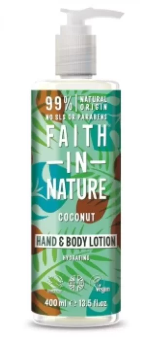 Image of Faith in Nature Coconut Hand & Body Lotion 400ml