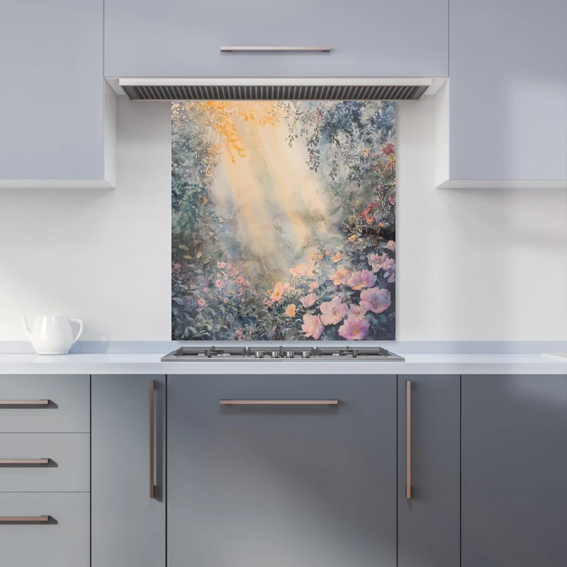 Image of Designer Kitchen Splashbacks Ava Sterling: 00002 Kitchen Splashback Size: 600mm x 750mm Multicolor Unisex 600mm x 750mm