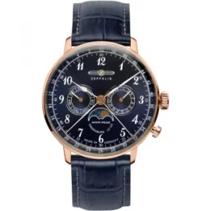 Image of Mens Zeppelin Hindenburg Moonphase Watch