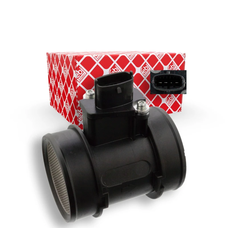 Image of FEBI BILSTEIN 105776 Mass air flow sensor with housing Air Mass Sensor (3926)