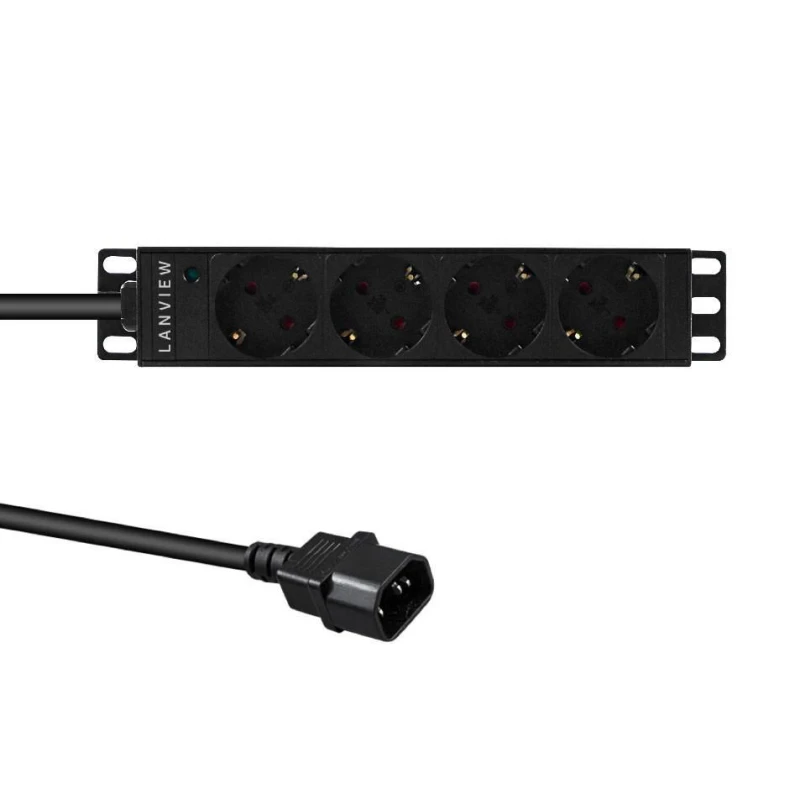 Image of Lanview 10' rck moun power srip.