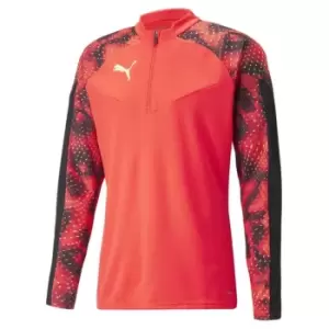 image of Puma Individual Zip Top Mens - Red