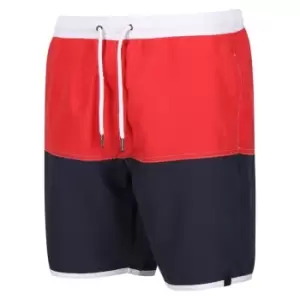 Image of Regatta Benicio Swim Short - RoccoRed/Nvy