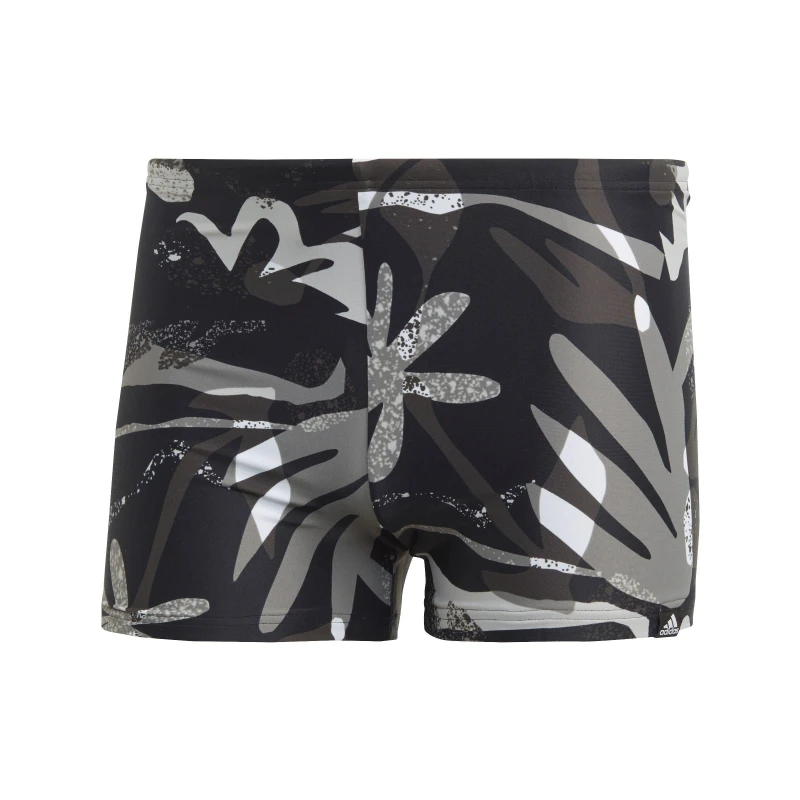 Image of adidas Floral Graphic Swim Boxers Mens - Black 3XS(26)