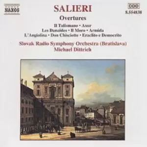 Image of Antonio Salieri - Overtures CD Album - Used