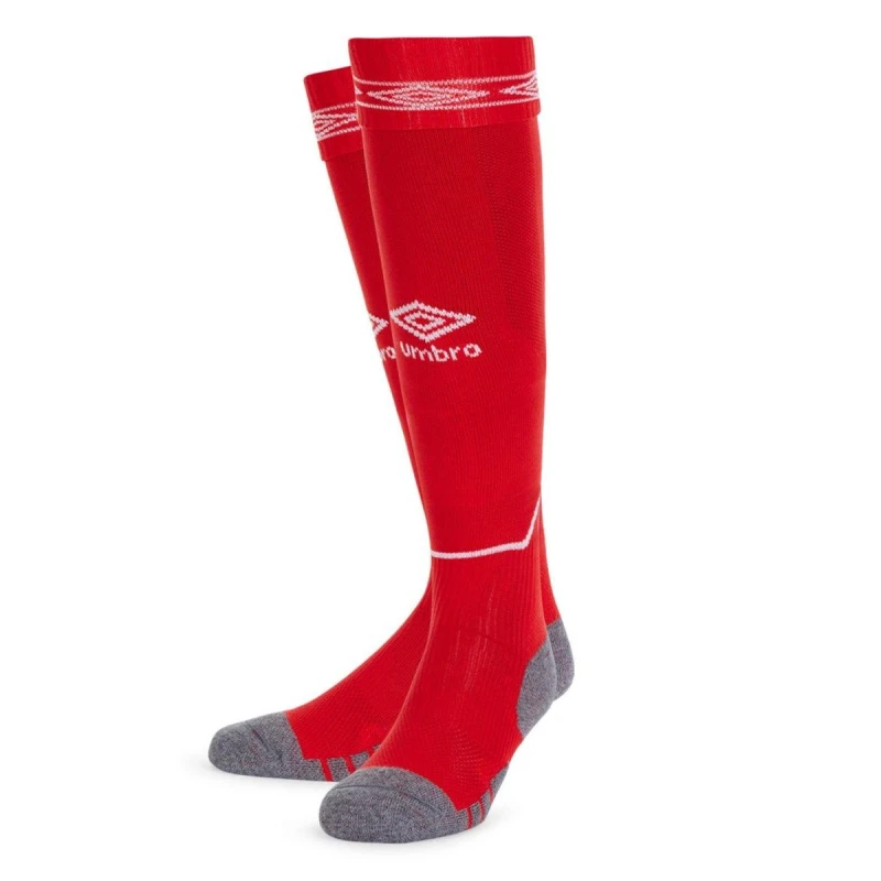 Image of Umbro Umbro Men Diamond Football Socks in Maroon Size: large Maroon L Male 5063238257672