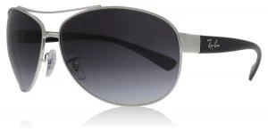 image of Ray-Ban 3386 Sunglasses Silver 003/8G 63mm