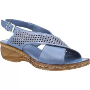 Image of Fleet & Foster Womens Judith Open Toe Leather Sandals UK Size 7 (EU 40)