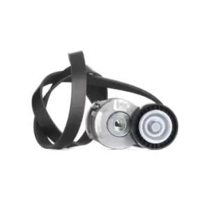 Image of INA V-ribbed belt set 529 0222 10 Serpentine belt kit,Auxiliary belt kit FORD,FOCUS III Turnier,MONDEO IV Turnier (BA7),S-MAX (WA6),Kuga Mk2 (DM2)