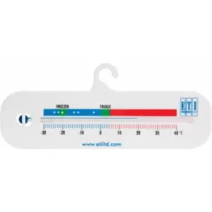 image of 803-050 Horizontal Fridge Freezer Thermometer - ETI