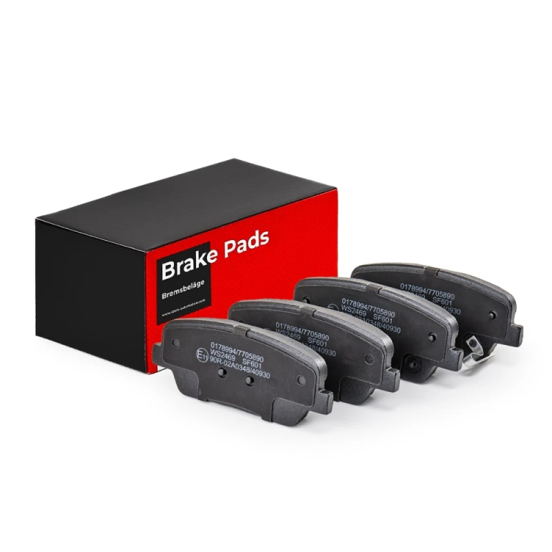 Image of RIDEX 402B0494 Brake pad set Rear Axle, with acoustic wear warning Brake Pad Set,disc brake (402)