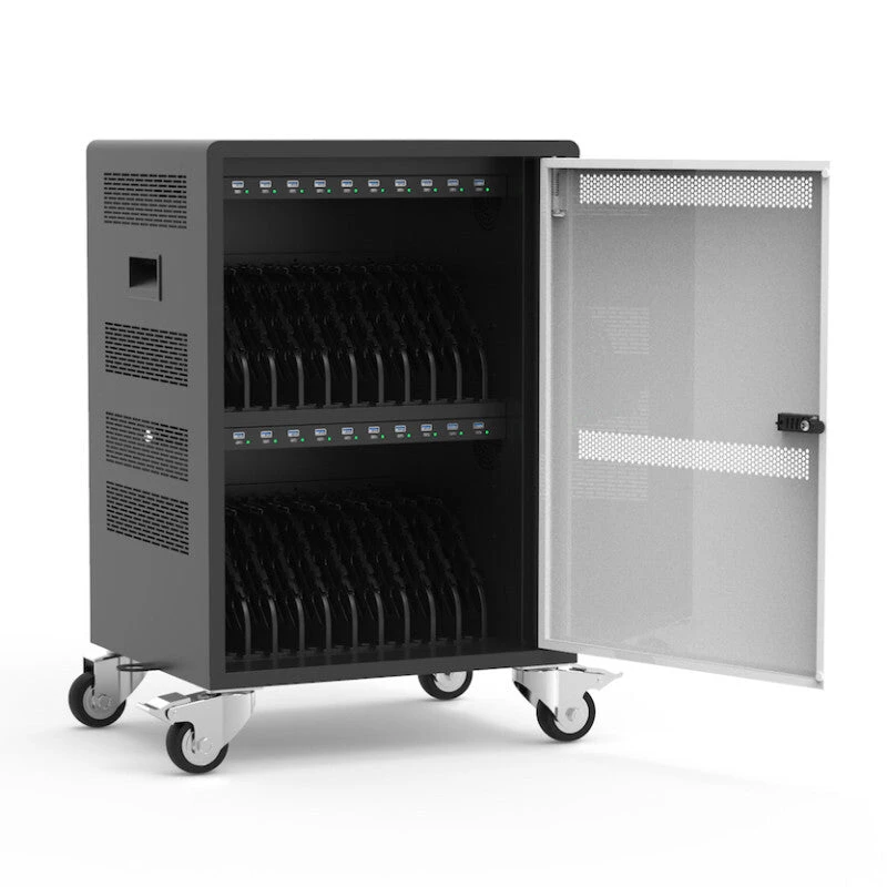 Image of PORT DESIGNS Port Designs 903003 charging station organizer Freestanding Grey, White 903003