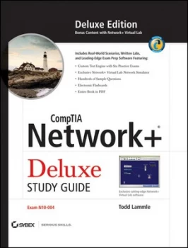 Image of Comptia Network+ Deluxe Study Guide by Todd Lammle Hardback