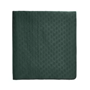 image of Ted Baker T Quilted Throw - 250x265cm - Forest