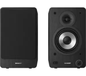 Image of Sharp CP-SS30 Bluetooth Speaker - Black