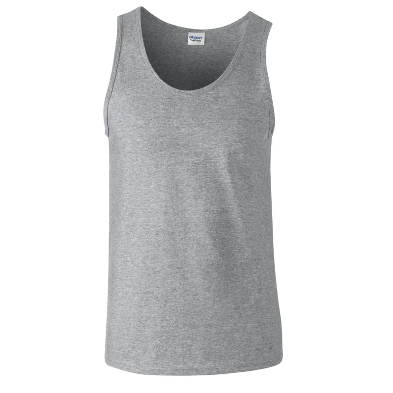 Image of Gildan Softstyle Tank Top Grey unisex