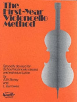 Image of The First-Year Violoncello Method by A W Benoy Paperback