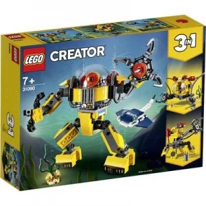 image of 31090 LEGO CREATOR Underwater robot