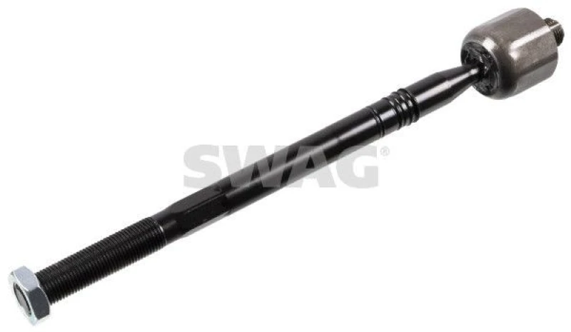Image of SWAG 30 93 7203 Inner Tie Rod Front Axle Right, with counter nut Inner Tie Rod (51)