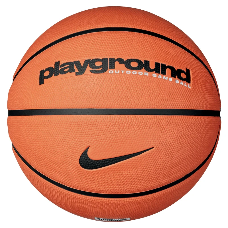 Image of Nike Playground Basketball - Orange Orange L