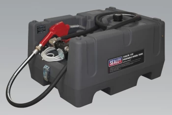 image of Sealey D12512V Portable Diesel Tank 125ltr 12V