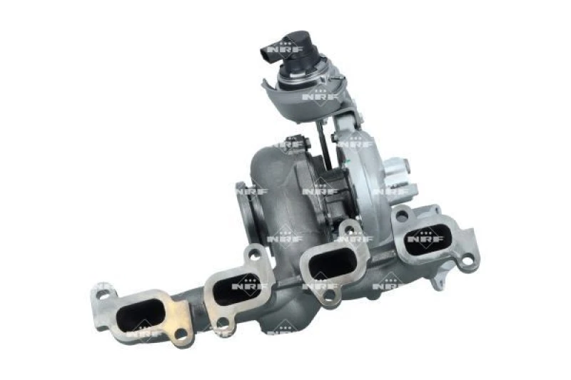 Image of NRF 90010013 Turbocharger with gaskets/seals, with exhaust manifold Charger,charging system (2234)