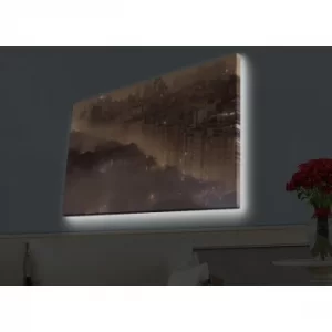 Image of 4570HDACT-024 Multicolor Decorative LED Lighted Canvas Painting