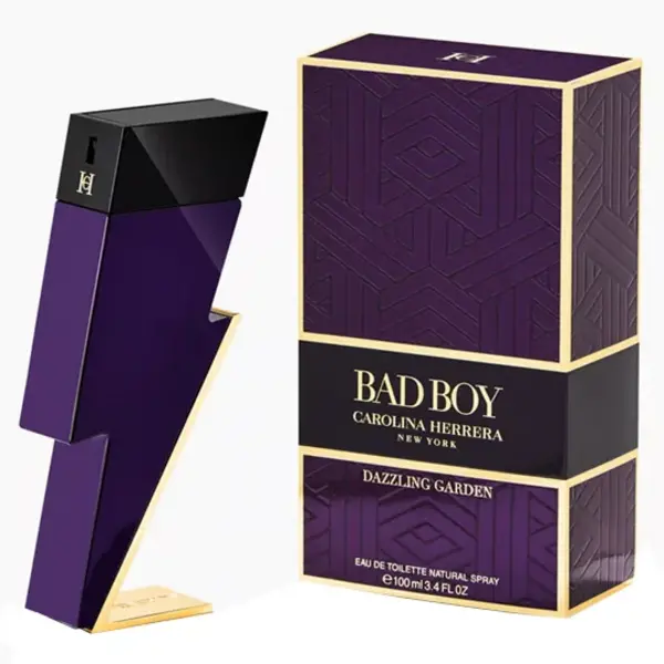 Image of Carolina Herrera Bad Boy Dazzling Garden Eau de Toilette For Him 100ml