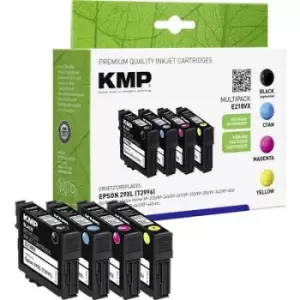 Image of KMP Ink replaced Epson 29XL, T2996, T2991, T2992, T2993, T2994 Compatible Set CMYK E218VX 1632,4050