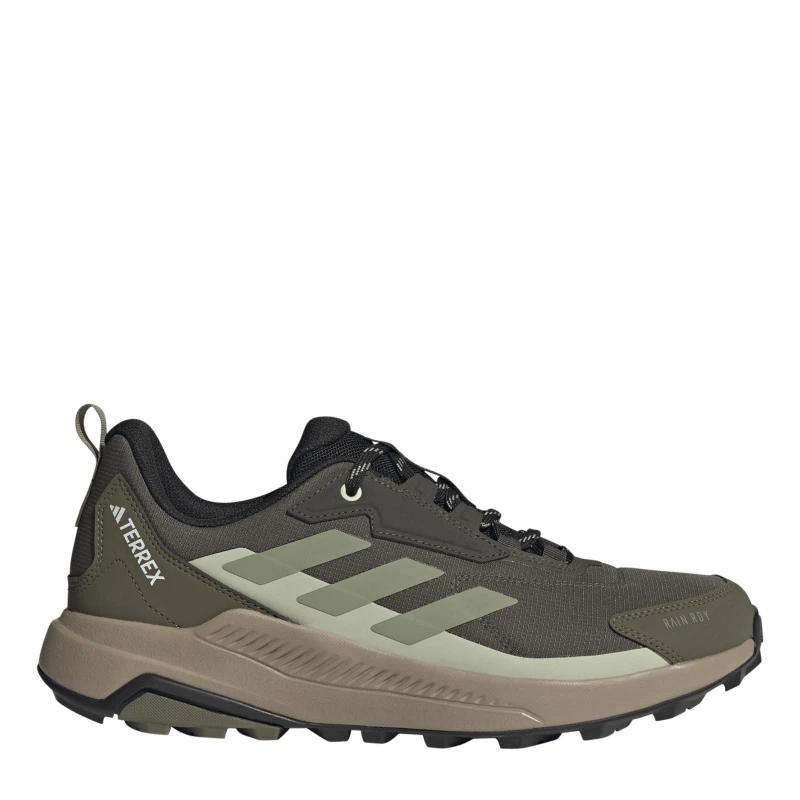 Image of adidas Terrex Anylander Rain.Rdy Hiking Shoes Mens Shadow Olive male 10 (44.7)