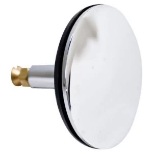 Image of Plumbsure Pop Up Bath Plug Chrome Effect