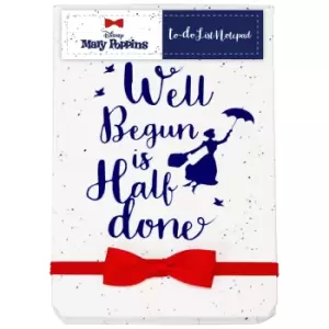 Image of Mary Poppins To Do List Notebook - Practically Perfect