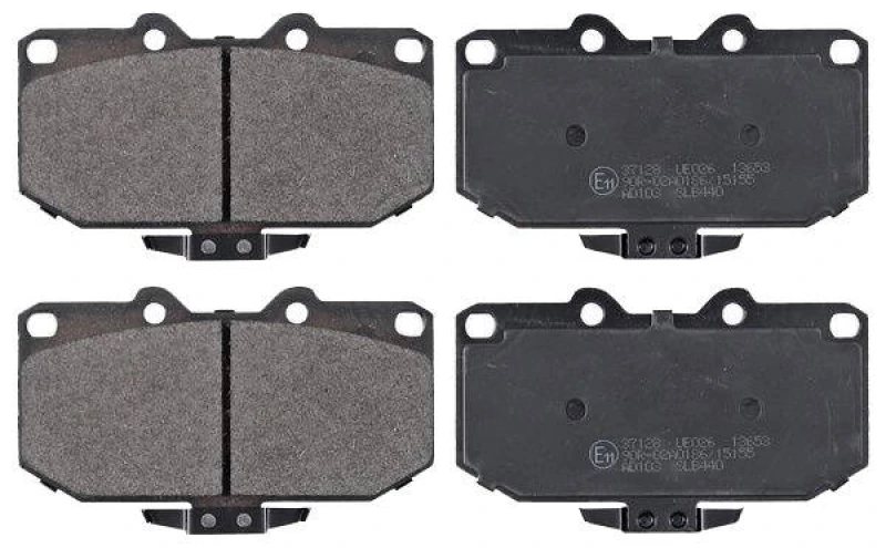Image of A.B.S. 37128 Brake pad set with acoustic wear warning Brake Pad Set,disc brake (402)