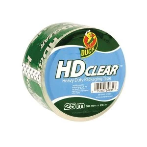 image of Shurtape Duck Tape Packaging Heavy-Duty 50mm x 25m Clear