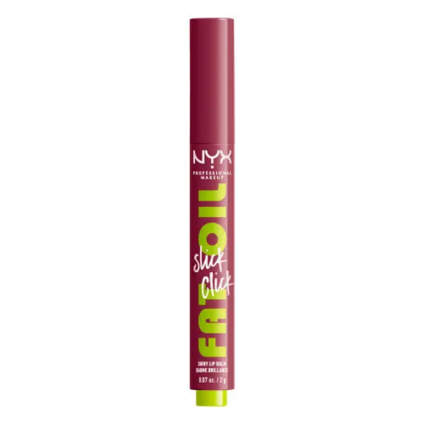 Image of NYX Professional Makeup Fat Oil Slick Click Pigmented Lip Balm 09 That's Major