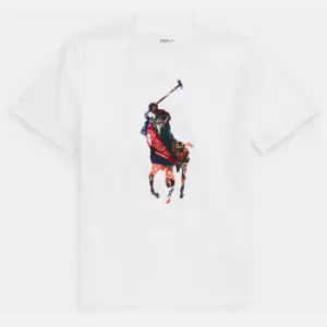 Image of Polo Ralph Lauren Boys' Pennant Pony Cotton-Jersey T-Shirt - 10-12 Years