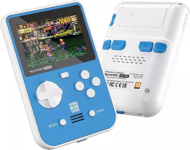Image of Evercade Technos Super Pocket Console Retro Consoles One Size None 71163469000