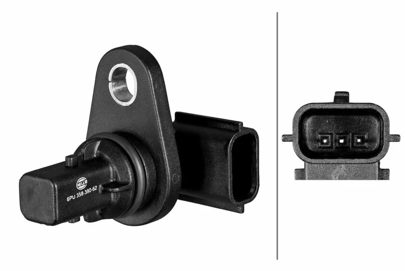 Image of HELLA Camshaft position sensor HELLA 6PU 358 380-621