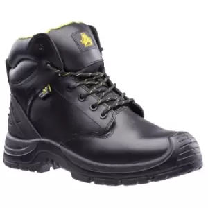 Amblers Unisex Adults Wrekin Waterproof Leather Safety Boot (7 UK) (Black)