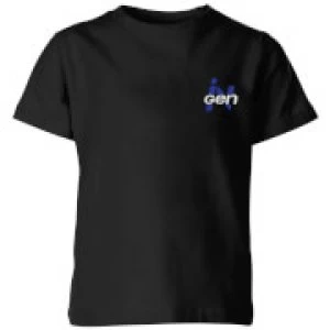 image of Jurassic Park InGen Pocket Kids T-Shirt - Black - 11-12 Years