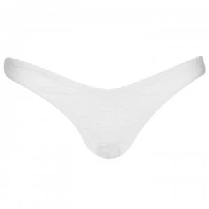 Image of Seafolly Seafolly Your Type V High Bikini Bottoms - White