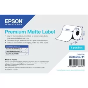 Image of Epson C33S045741 printer label Self-adhesive printer label
