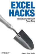 Image of excel hacks 100 industrial strength tips and tools raina hawley and david h