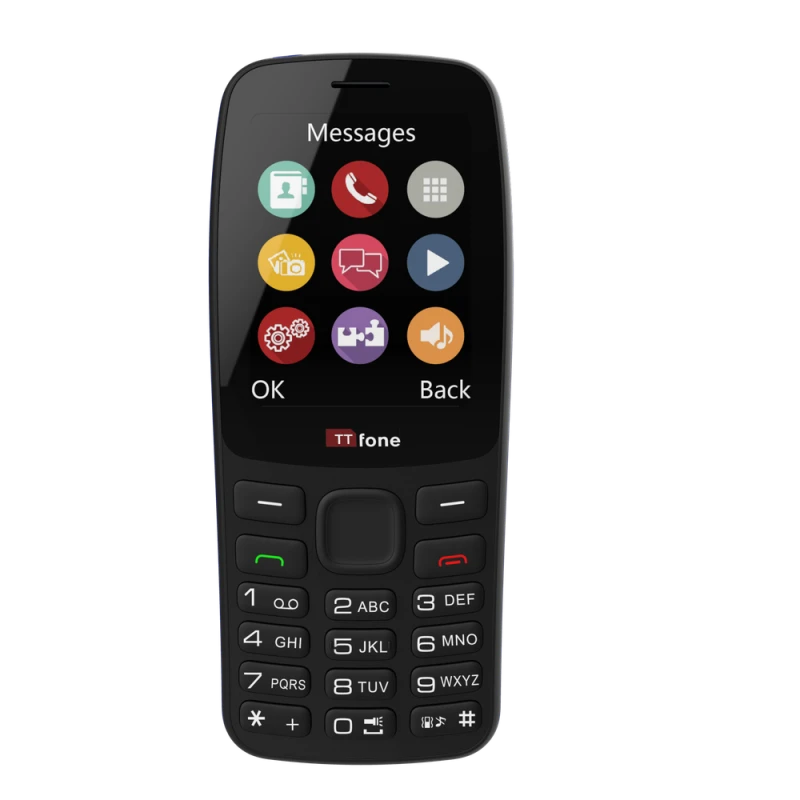 Image of TTfone Affordable TTfone TT175 Mobile + USB Cable, Vodafone Pay As You Go