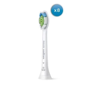 Image of Philips Sonicare Optimal White St &ard HX6068/12 Replacement Heads White Toothbrush 8Pcs